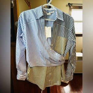 Veronica Beard NWT Mayfair Shirt, Size 4, UNIQUE, Sold Out in store